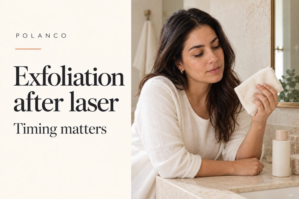 Cover image for the guide: Exfoliation after laser hair removal: when to restart