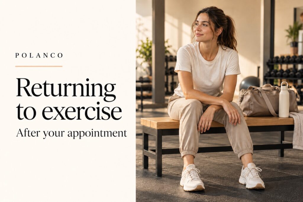 Cover image for the guide: Exercise after laser hair removal: plan your return to training