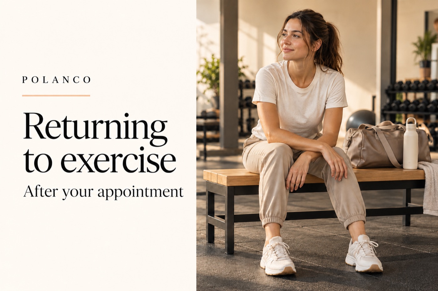 Exercise after laser hair removal: plan your return to training · Illustrative cover