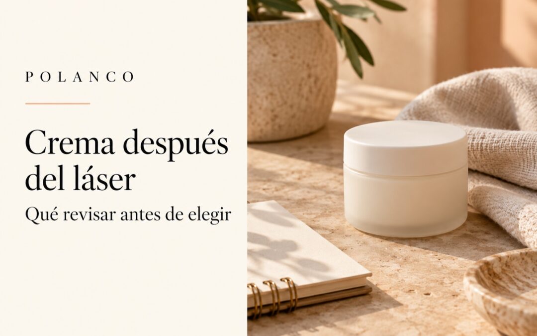 Crema después de la depilación láser: cómo preguntar antes de elegir · Portada ilustrativa