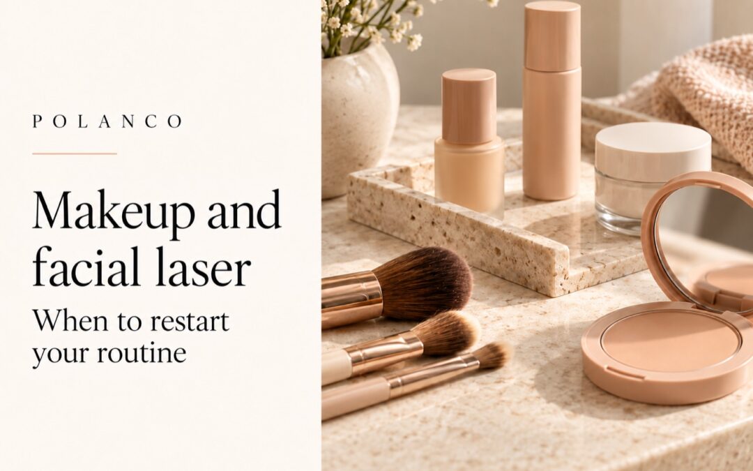 Makeup after facial laser hair removal: plan your routine · Illustrative cover