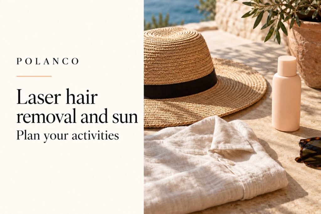 Cover image for the guide: Laser hair removal and sun: planning summer and travel