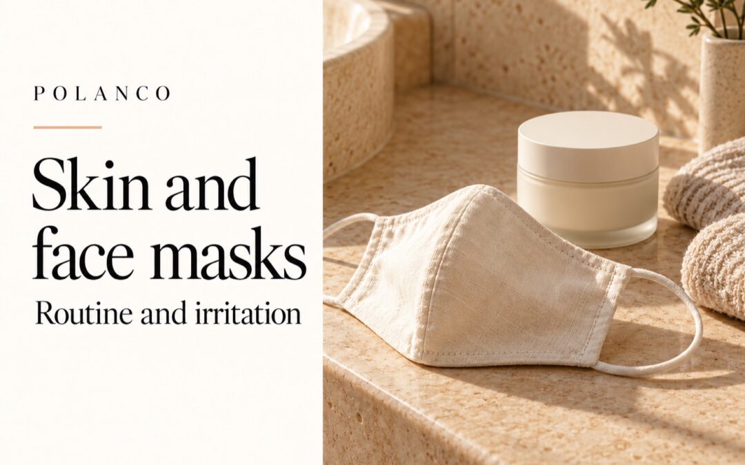 Skin and face masks: building a gentler routine · Illustrative cover